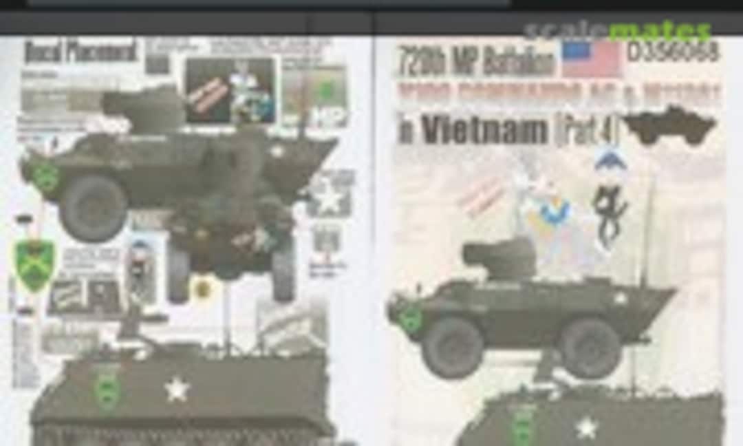 1:35 720th MP Btn V100 Commando in Vietnam (pt4) (Echelon Fine Details D356068) D356068