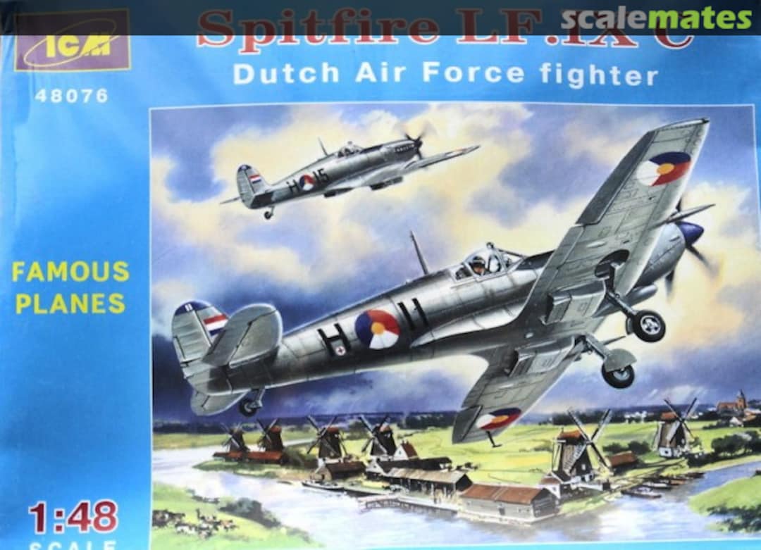 Boxart Spitfire LF. IX C 48076 ICM Boxart Spitfire LF. IX C 48076 ICM