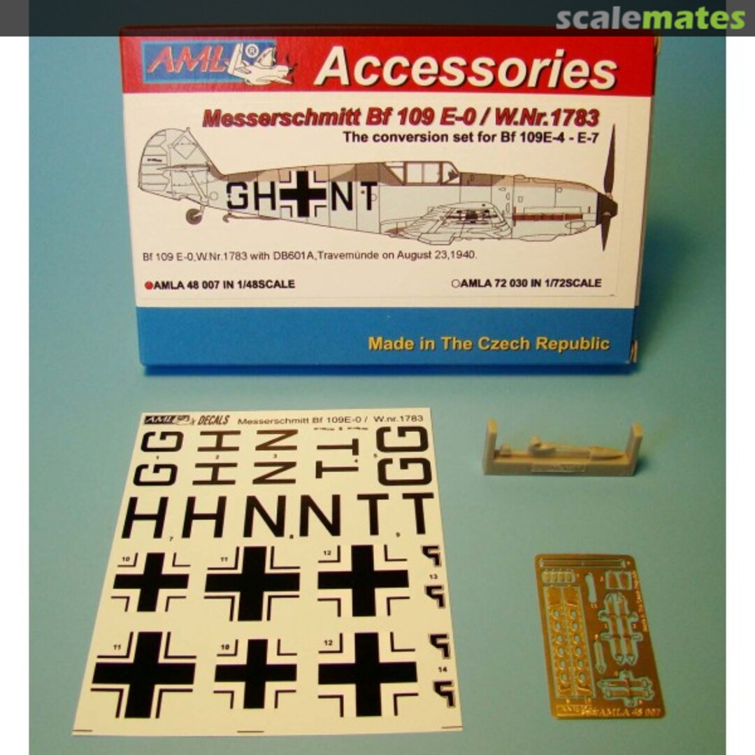 Boxart Messerschmitt Bf 109 E-0 / W.Nr.1783 AMLA48007 AML Boxart Messerschmitt Bf 109 E-0 / W.Nr.1783 AMLA48007 AML