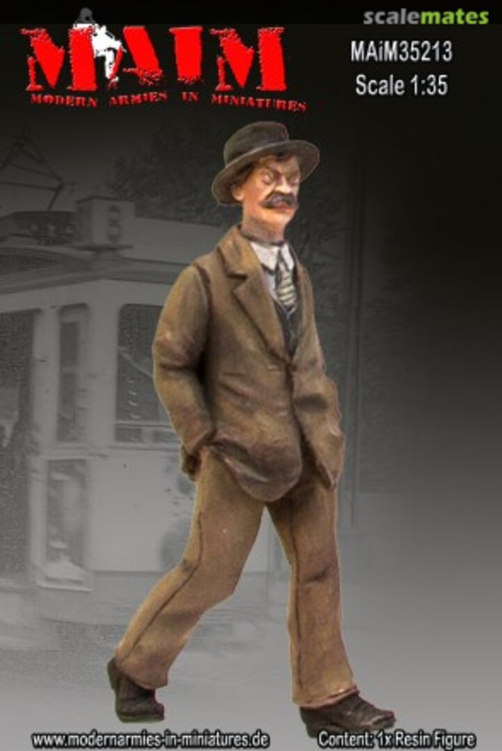 Boxart European Civilian - Tramcar Passenger #2 MAIM35213 MAiM Boxart European Civilian - Tramcar Passenger #2 MAIM35213 MAiM