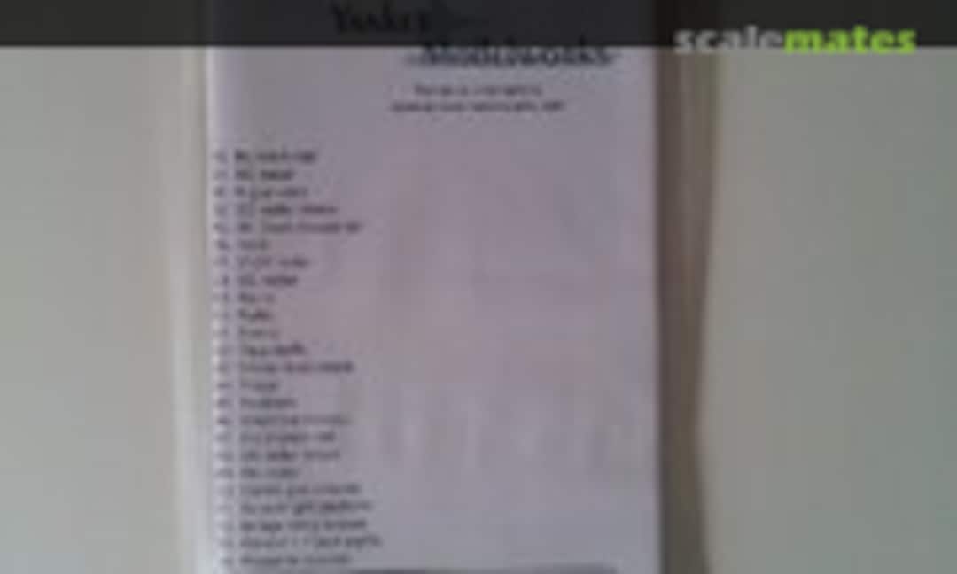 1:350 USS Benson Class Destroyer - PE Detail Set (Yankee Modelworks YKM-3029) YKM-3029