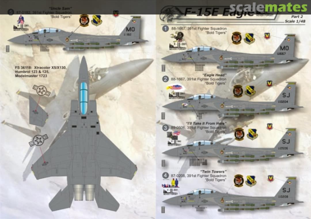 Boxart F-15E Eagle 48-031 Print Scale Boxart F-15E Eagle 48-031 Print Scale