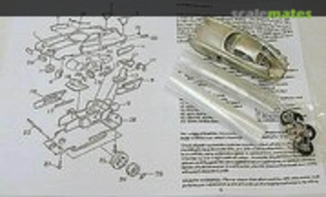 1:43 Alfa Romeo BAT 7 (Scale Model Technical Service CL22) CL22