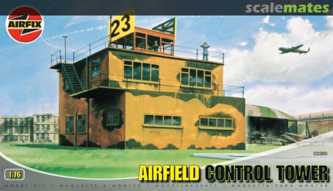 Boxart Airfield Control Tower A03380 Airfix Boxart Airfield Control Tower A03380 Airfix