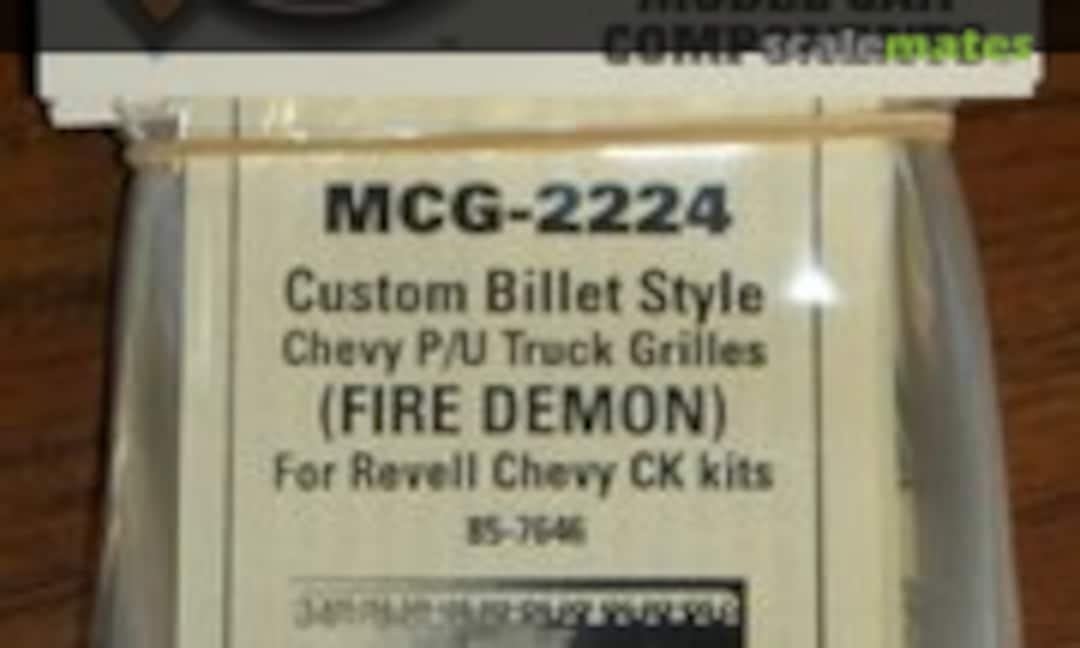 1:24 Chevy P/U Truck Grilles (Fire Demon) (The Model Car Garage MCG-2224) MCG-2224