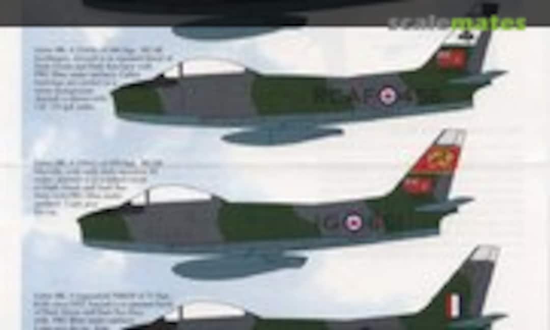 1:48 Canadair Sabres (T-Stoff Research Limited none) none