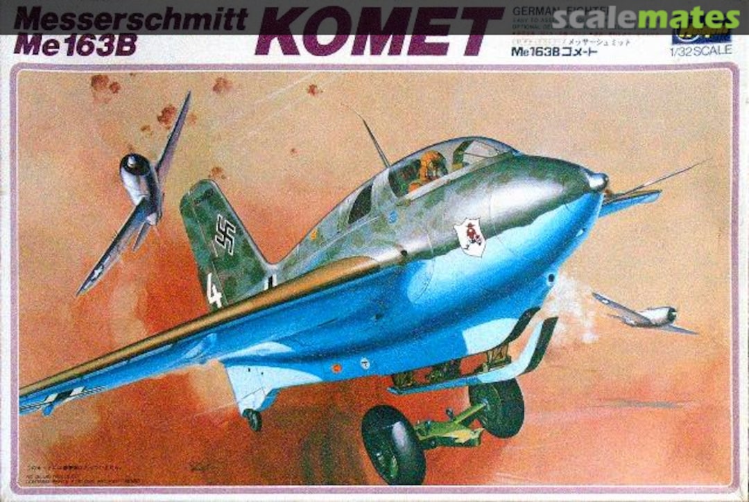 Boxart Messerschmitt Me163B Komet S4 Hasegawa Boxart Messerschmitt Me163B Komet S4 Hasegawa