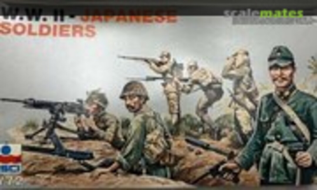 1:72 Japanese Soldiers (ESCI 204) 204
