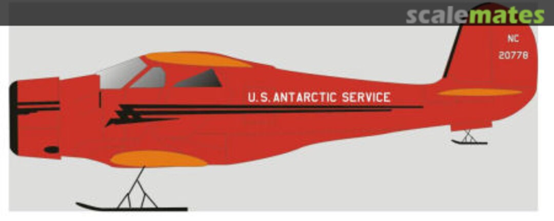 Boxart Beechcraft G-17 Staggerwing RPD-BEECH-72-2 Draw Decal Boxart Beechcraft G-17 Staggerwing RPD-BEECH-72-2 Draw Decal