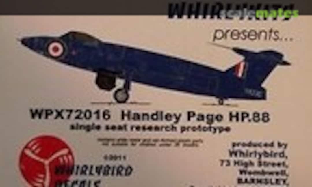 1:72 Handley Page HP.88 (Whirlykits WPX72016) WPX72016