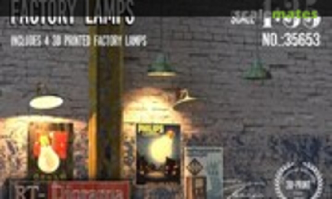 1:35 Factory Lamps (RT-Diorama 35653) 35653