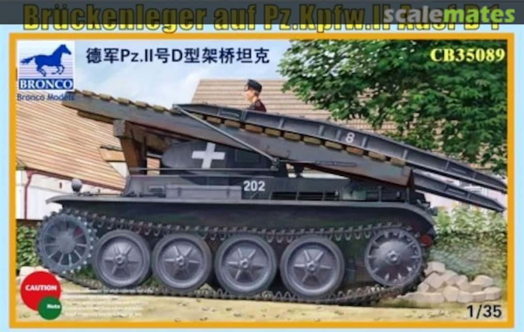 Boxart Brückenleger auf Pz.Kpfw.II Ausf D 1 CB35089 Bronco Boxart Brückenleger auf Pz.Kpfw.II Ausf D 1 CB35089 Bronco