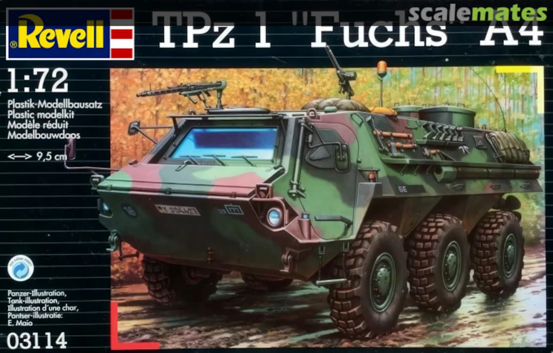 Boxart TPz 1 Fuchs A4 03114 Revell Boxart TPz 1 Fuchs A4 03114 Revell