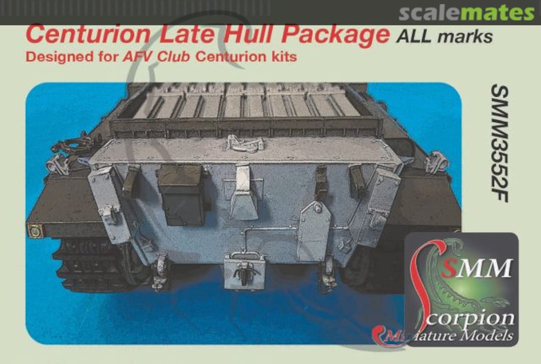 Boxart Centurion Late Hull Package ALL marks SMM3552F Scorpion Miniature Models Boxart Centurion Late Hull Package ALL marks SMM3552F Scorpion Miniature Models