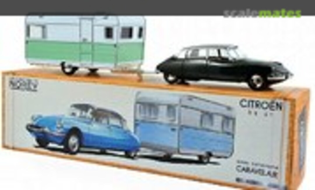 Citroën DS 21 &amp; Caravane Caravelair (Norev CL1512)