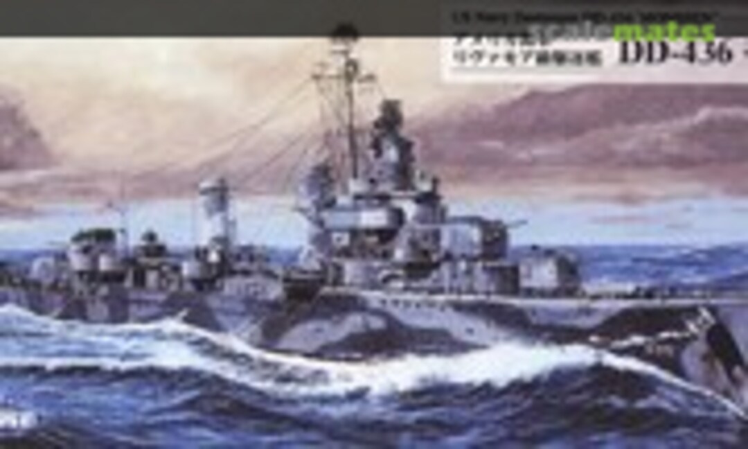 1:700 US Navy Destroyer DD-436 Monssen (Pit-Road W214) W214