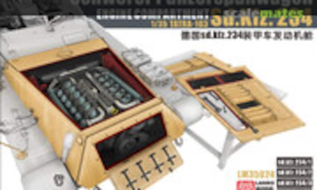 1:35 Schwerer Panzerspähwagen Engine Compartment (LANMO Model LM35024) LM35024