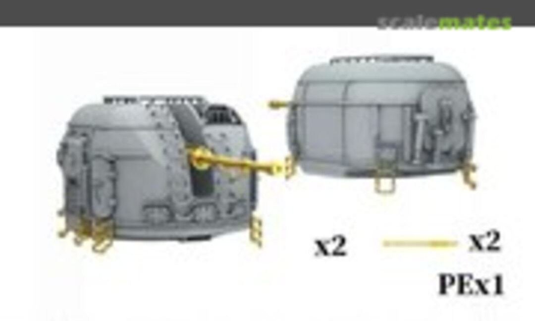 1:700 AK-100 100mm Naval Gun (Heavy Hobby NW-700002) NW-700002
