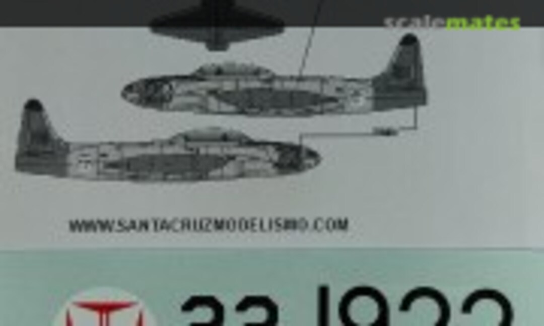 1:48 T-33 Portuguese Air Force (Santa Cruz Modelismo 4814) 4814