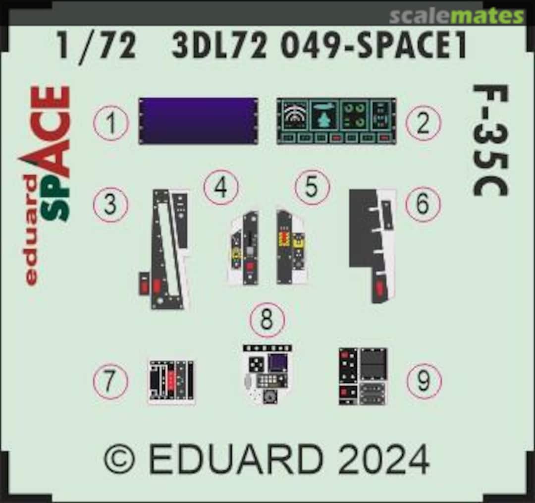 Boxart F-35C SPACE 3DL72049 Eduard Boxart F-35C SPACE 3DL72049 Eduard