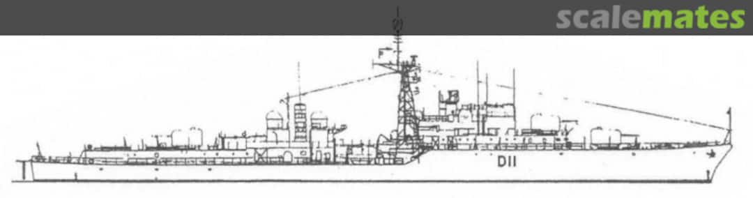 Boxart HMAS Vampire D11 7214 APS Models Boxart HMAS Vampire D11 7214 APS Models