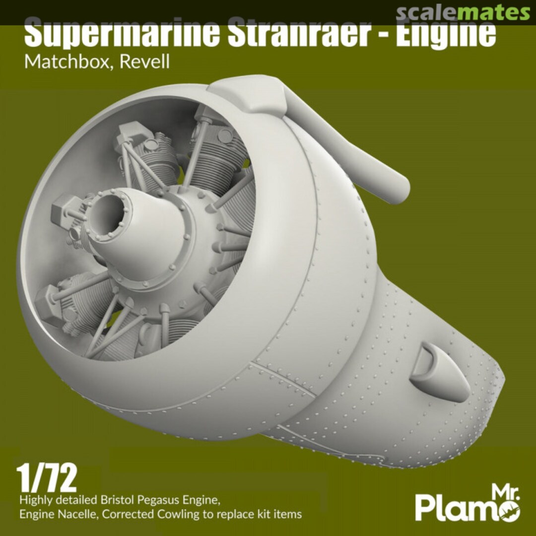 Boxart Supermarine Stranraer - Engine Mr Plamo Boxart Supermarine Stranraer - Engine Mr Plamo