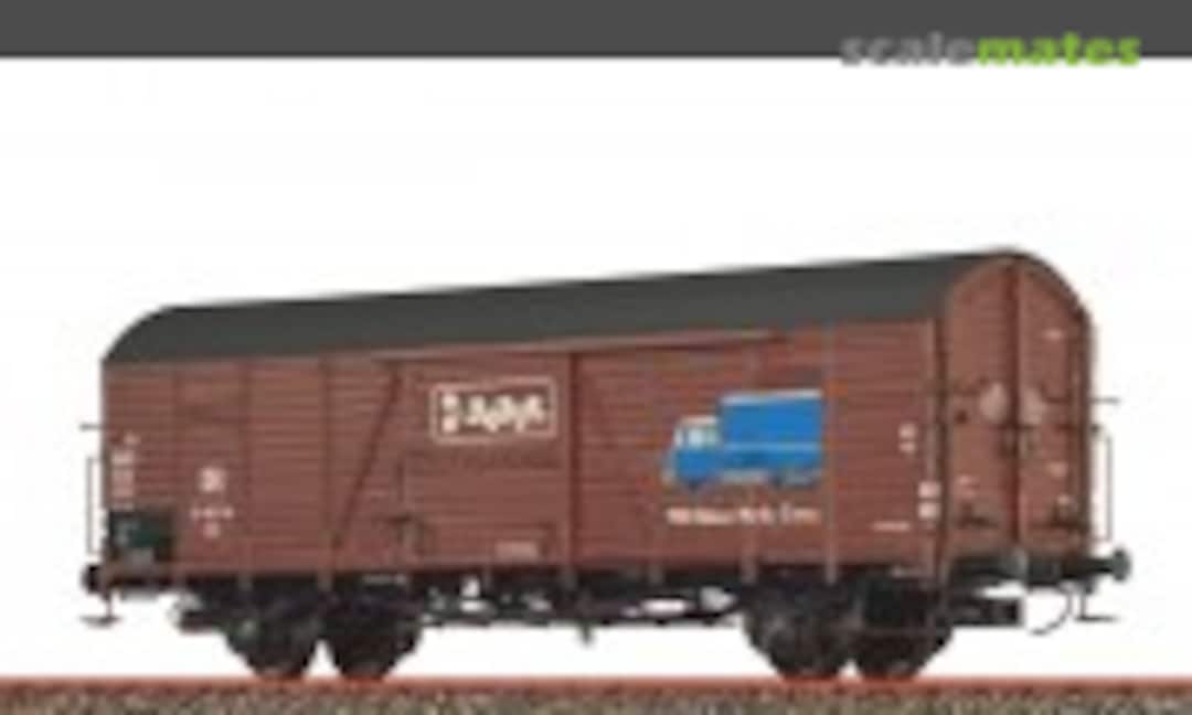 Gedeckter Güterwagen Glt Robur DR DC (Brawa 50480)