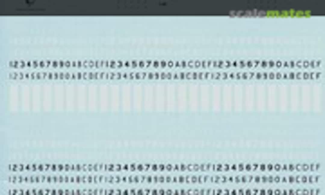 1:48 RFC WWI serials (Pegasus PGS48001) PGS48001