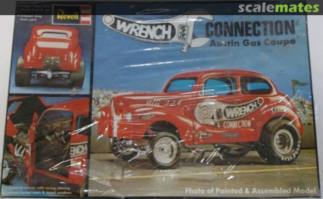 Boxart Wrench Connection Austin Gas Coupe H-1339 Revell