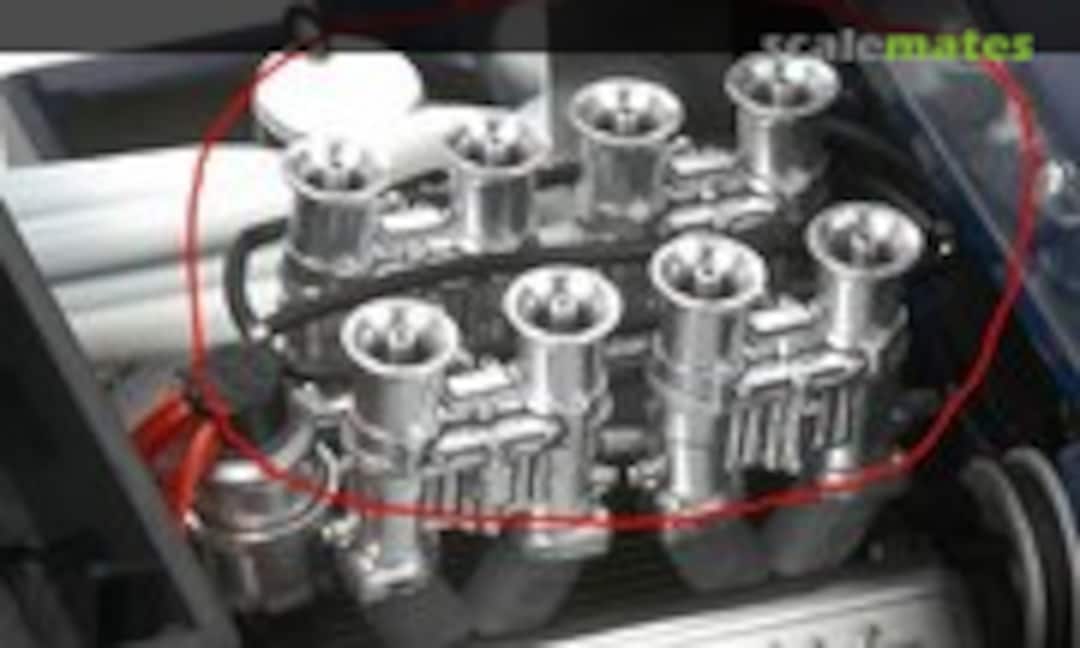 1:12 Lola T70 - Aluminium Turned Inlet Air Funnels (x8) (Tamiya TAMALU-12043) TAMALU-12043