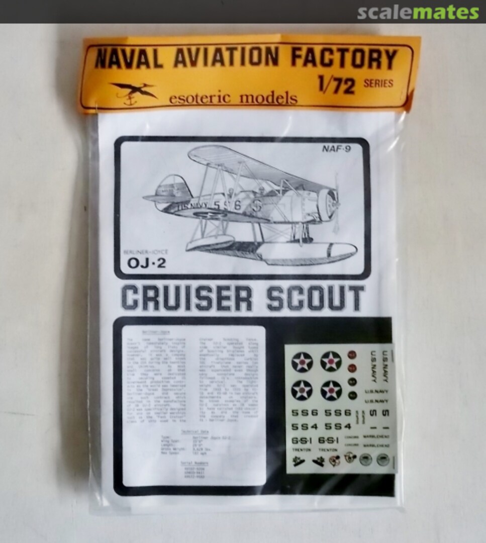 Boxart OJ-2 Cruiser Scout NAF-9 Esoteric Models Boxart OJ-2 Cruiser Scout NAF-9 Esoteric Models