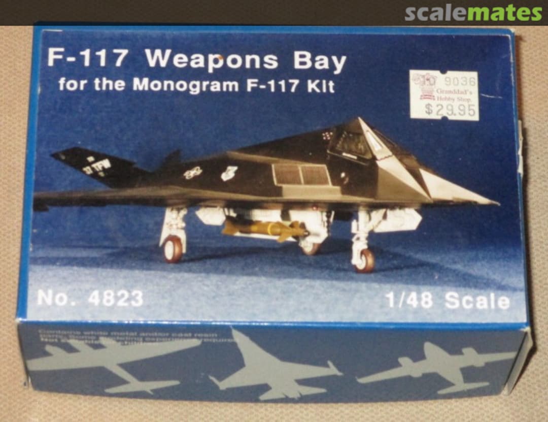 Boxart F-117 Weapons Bay HF-4823 HighFlight Replicas Boxart F-117 Weapons Bay HF-4823 HighFlight Replicas