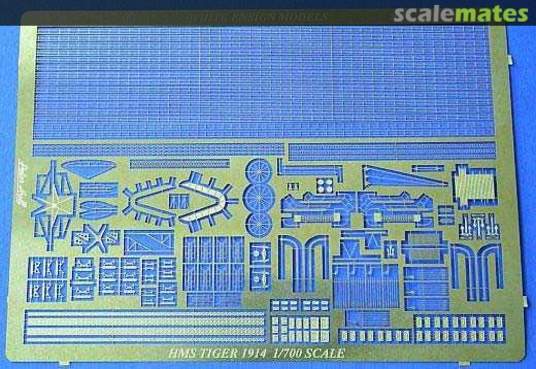 Boxart HMS Tiger 1914 PE 757 White Ensign Models Boxart HMS Tiger 1914 PE 757 White Ensign Models