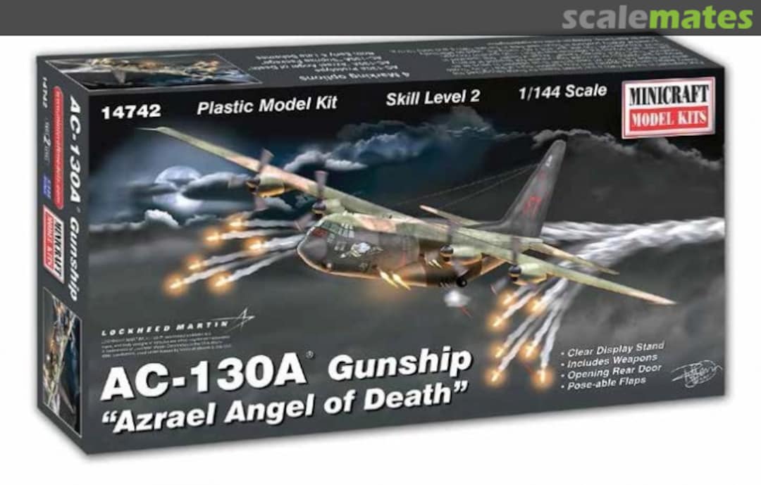 Boxart AC-130A Gunship 14742 Minicraft Model Kits