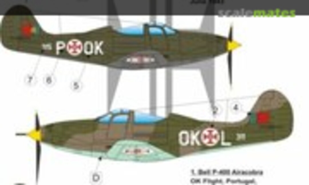 1:144 Bell Airacobra Over Portugal (LF Models C4410) C4410