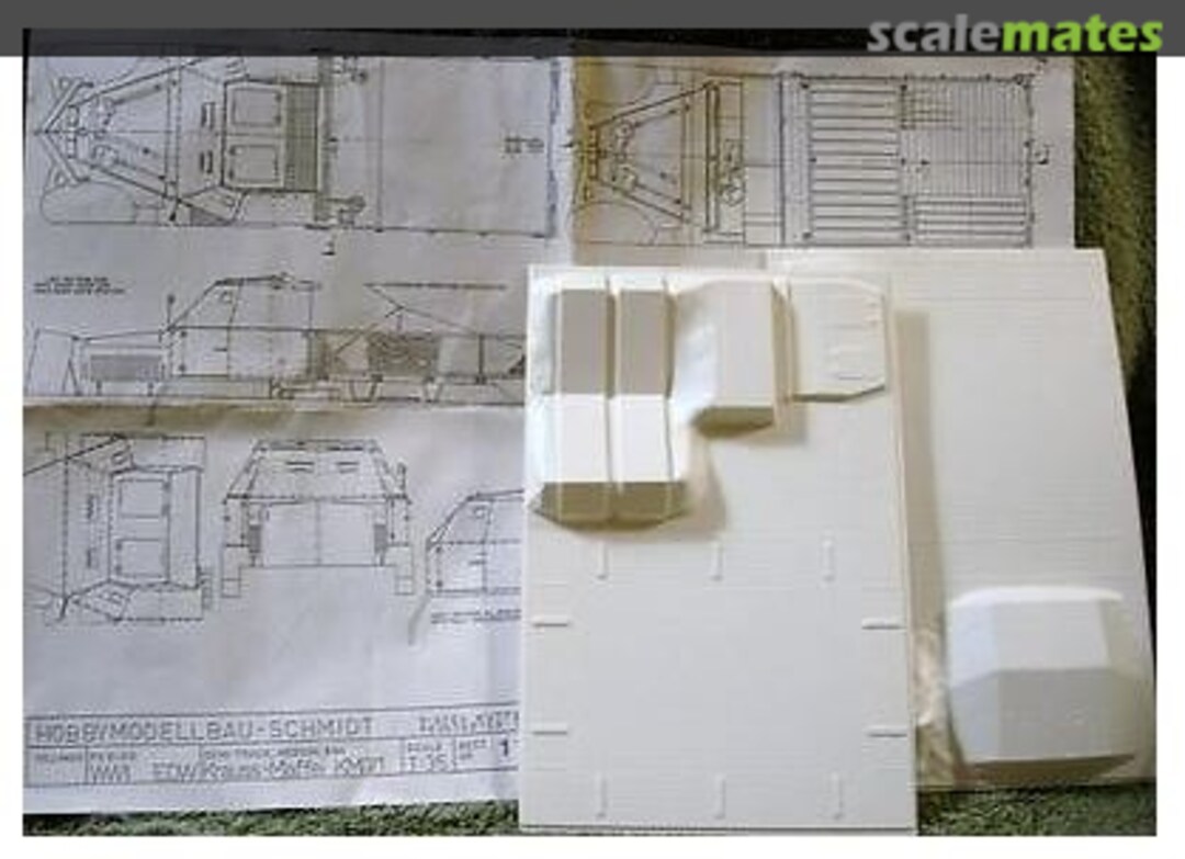 Boxart Krauss Maffei Sd.Kfz. 7/1 8t Hobbymodellbau Schmidt Boxart Krauss Maffei Sd.Kfz. 7/1 8t Hobbymodellbau Schmidt