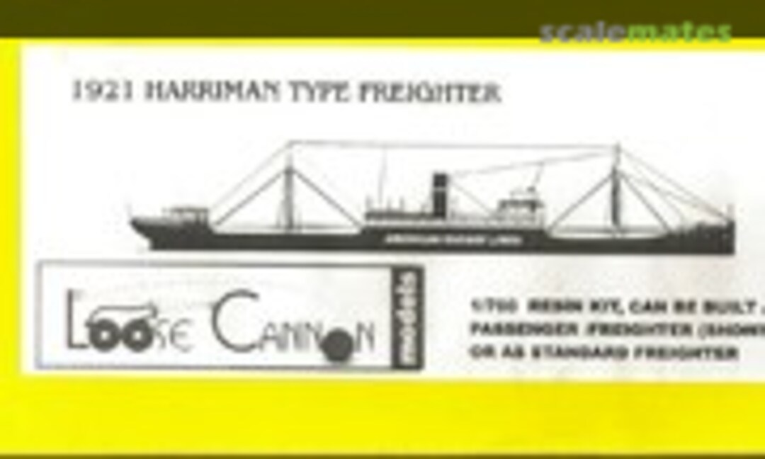 1:700 1921 Harriman Type Freighter (Loose Cannon 24) 24