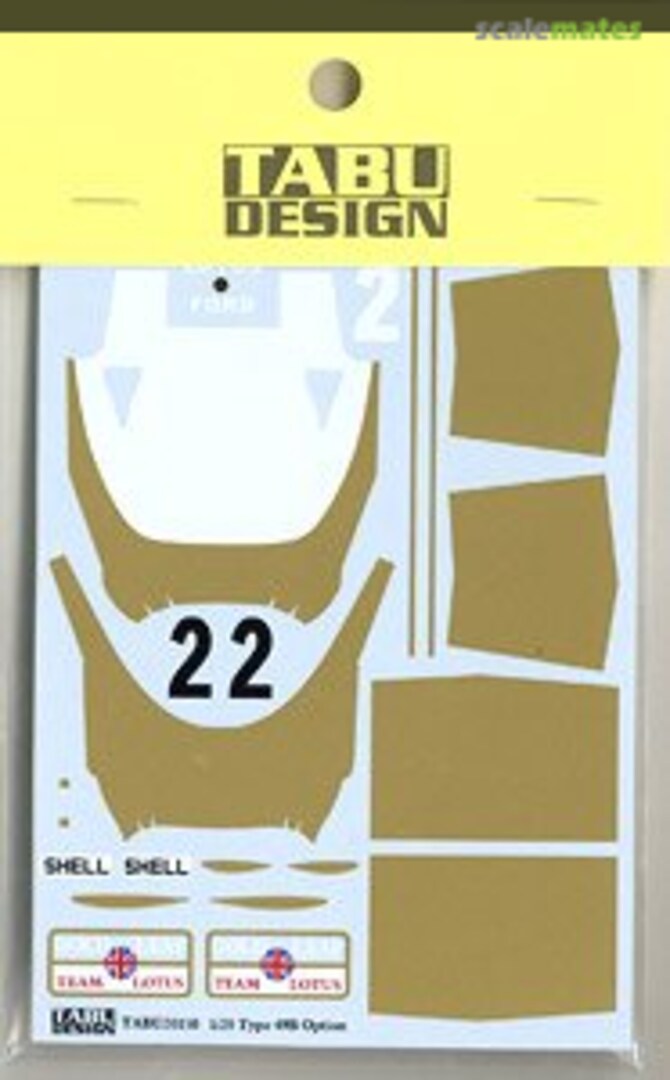 Boxart Type 49B Option for EBBRO TABU20150 Tabu Design