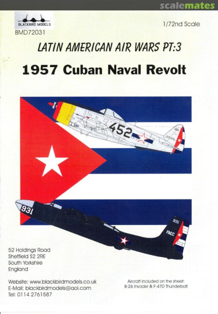 Boxart 1957 Cuban Naval Revolt BMD72031 Blackbird Models Boxart 1957 Cuban Naval Revolt BMD72031 Blackbird Models