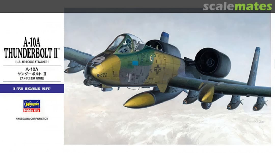 Boxart A-10A Thunderbolt II 00539 Hasegawa Boxart A-10A Thunderbolt II 00539 Hasegawa