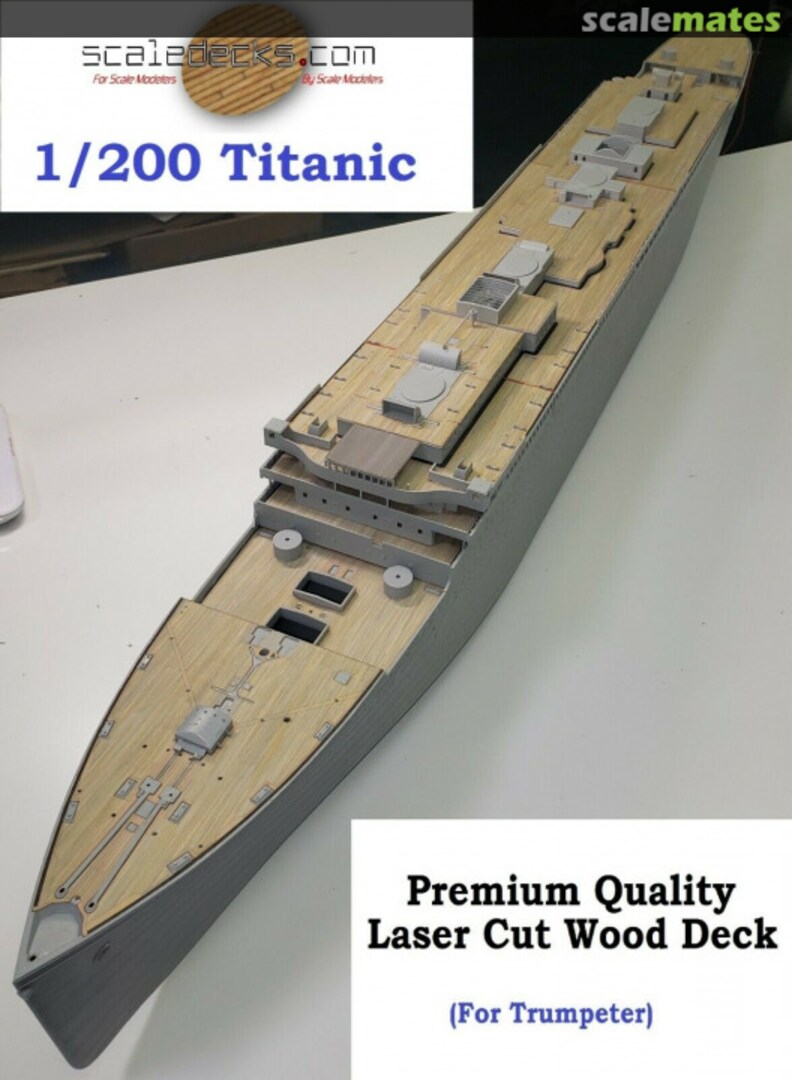 Boxart Titanic 1:200 Wooden Deck LCD-25 Scaledecks.com Boxart Titanic 1:200 Wooden Deck LCD-25 Scaledecks.com