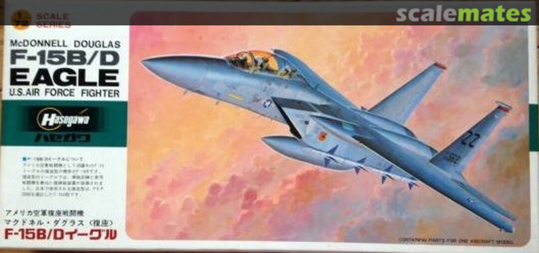 Boxart F-15B/D Eagle E19 Hasegawa Boxart F-15B/D Eagle E19 Hasegawa