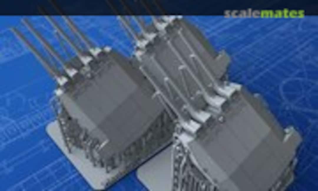 1:700 Quad 380mm/45 (14.96") Model 1935 (Micro Master MM0634P) MM0634P