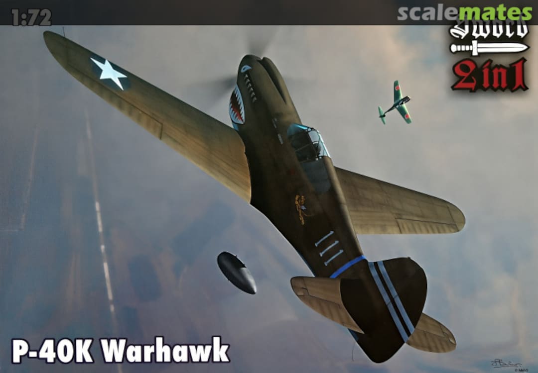Boxart P-40K Warhawk SW72063 Sword Boxart P-40K Warhawk SW72063 Sword