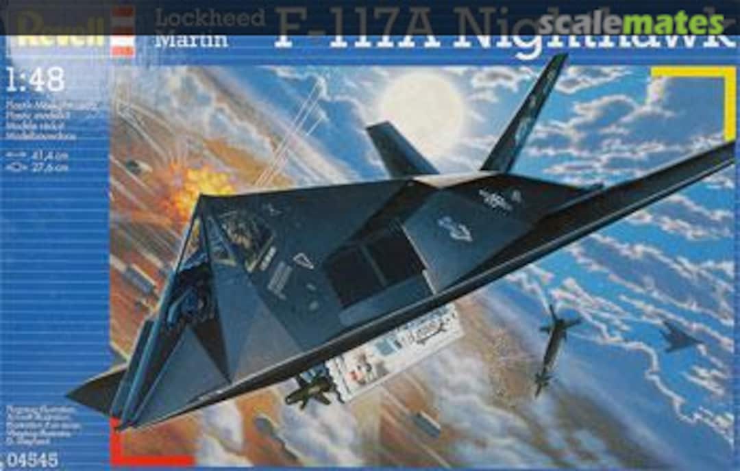 Boxart Lockheed Martin F-117A Nighthawk 04545 Revell Boxart Lockheed Martin F-117A Nighthawk 04545 Revell