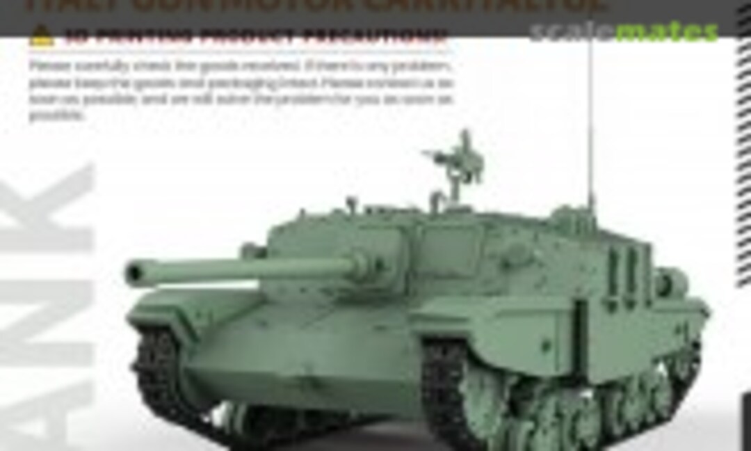 1:72 Semovente M43 75/46 (SSMODEL 72691) 72691