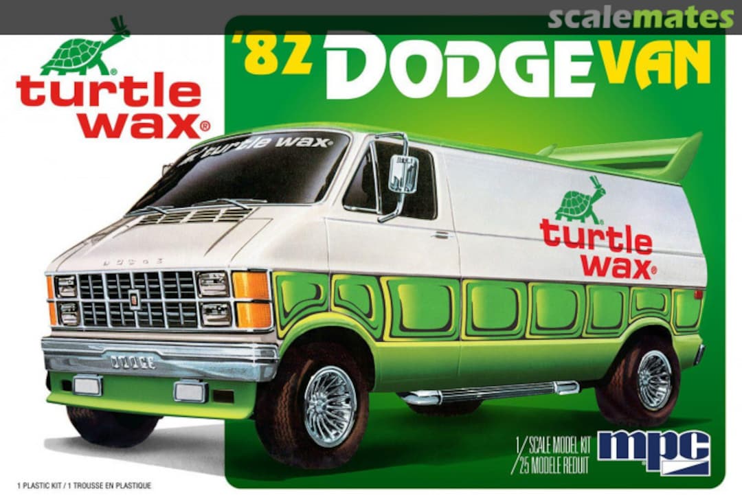 Boxart Turtle Wax 1982 Dodge Van 943 MPC Boxart Turtle Wax 1982 Dodge Van 943 MPC