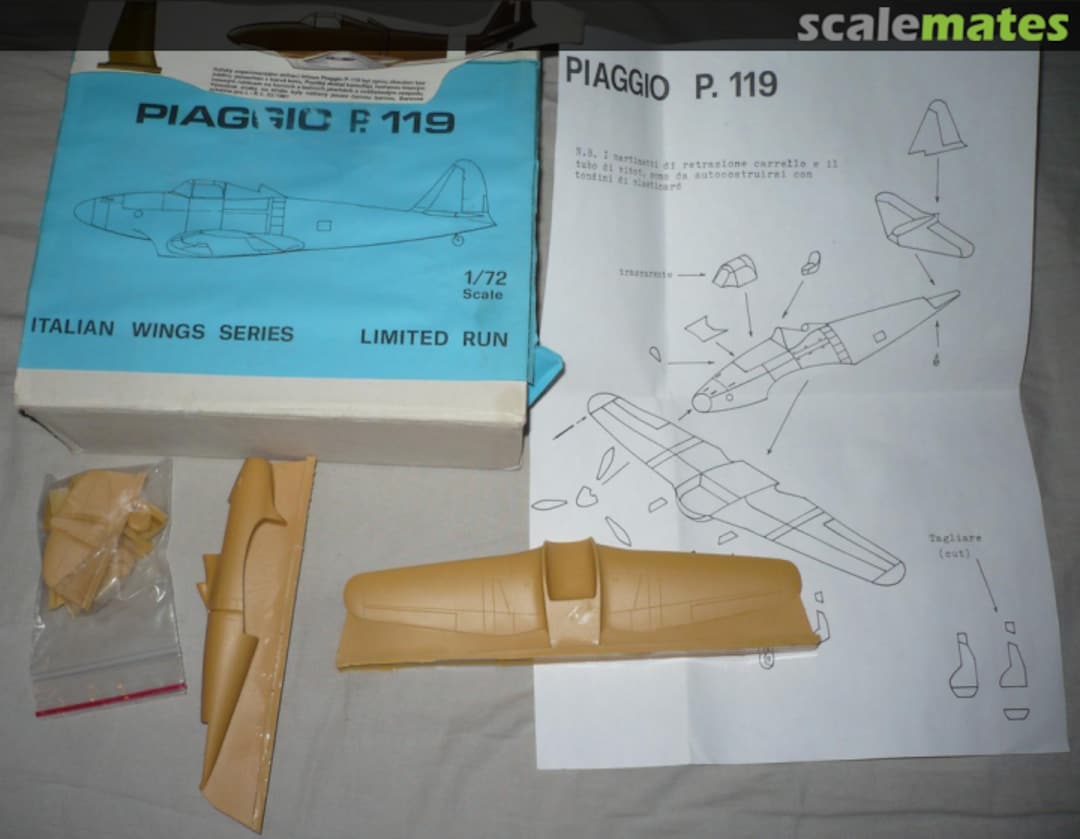 Contents Piaggio P.119 Italian Wings Contents Piaggio P.119 Italian Wings