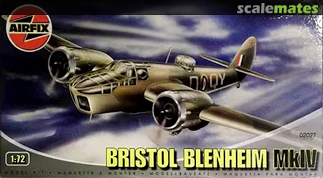 Boxart Bristol Blenheim MkIV A02027 Airfix Boxart Bristol Blenheim MkIV A02027 Airfix