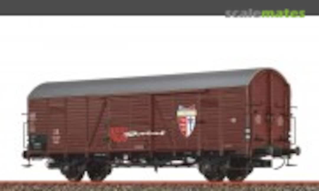 Gedeckter Güterwagen Glt23 NSU Prinz DB (Brawa 50482)